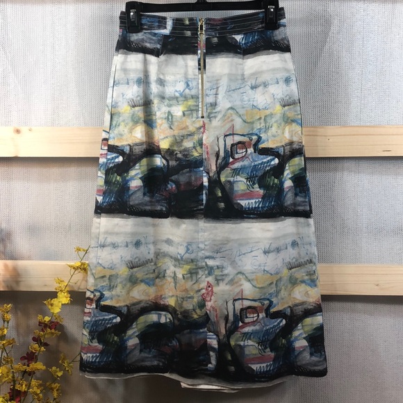 NWT Authentic Burberry Long Skrt Size:06/38EU/04US - Picture 5 of 9